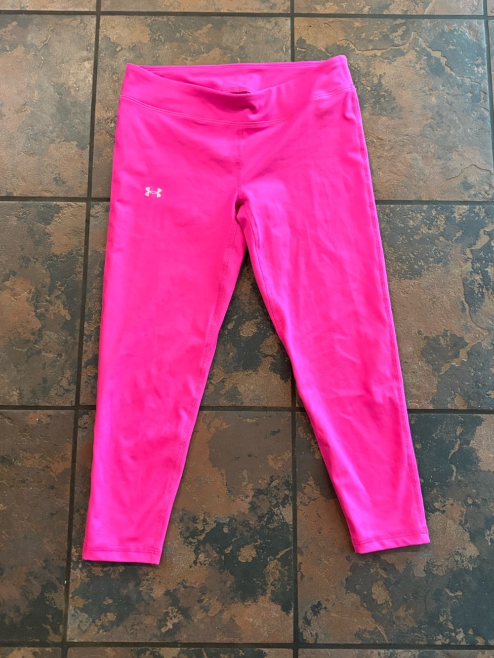 ❣️Under Armour Neon Pink Girls' Athletic Leggings